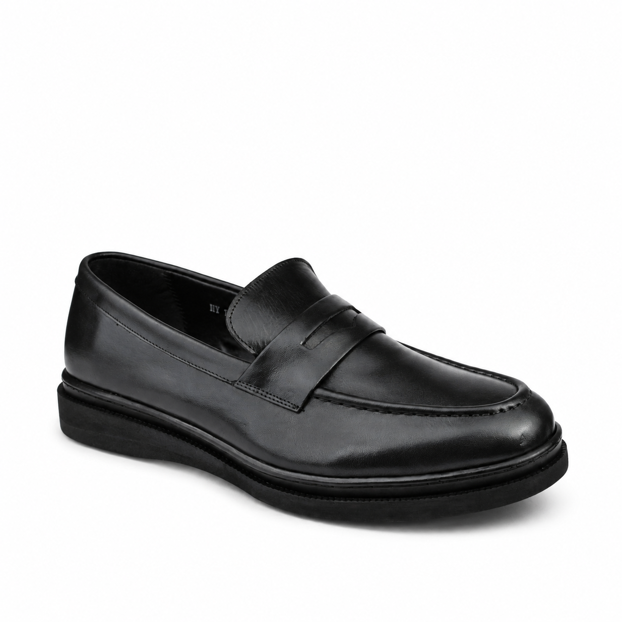 CHAUSSURE HOMME CONFORT+ 030 noir cuir  Chaussure de ville pour homme Maroc